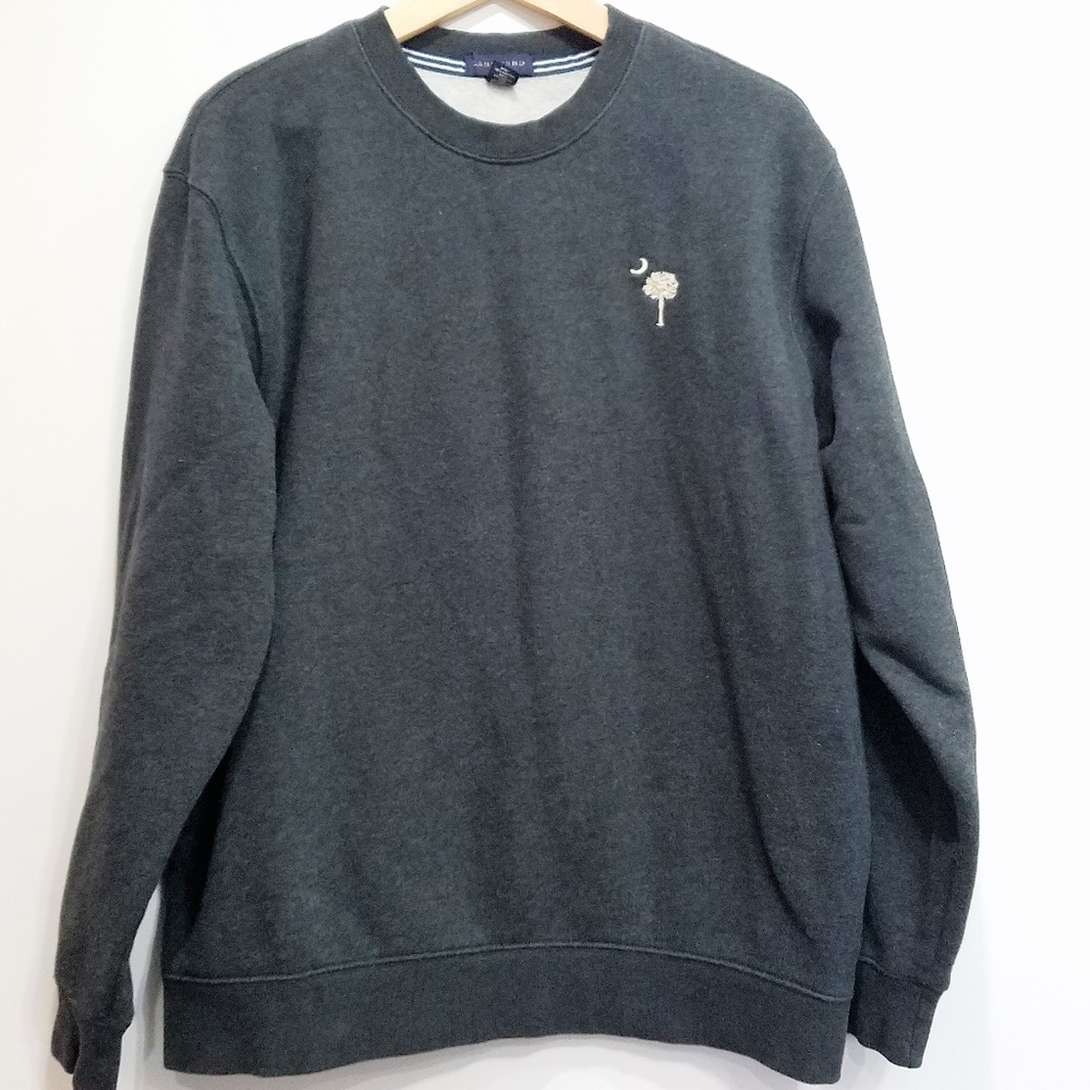 Palmetto Moon sweatshirt charcoal grey Large